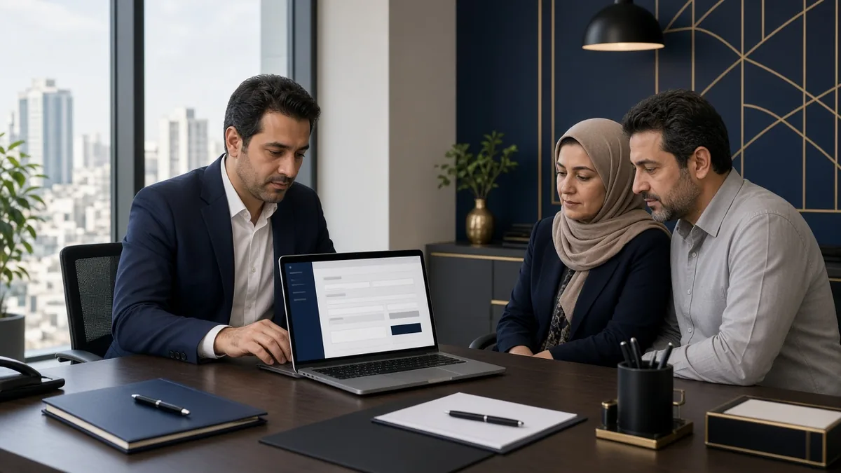 ثبت پیشنویس قرارداد در سامانه کاتب توسط مشاور املاک